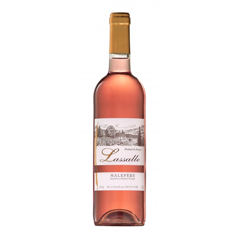 Domaine Lassalle rosé 2017 Cave Rouffiac d'Aude Le vin du Sud