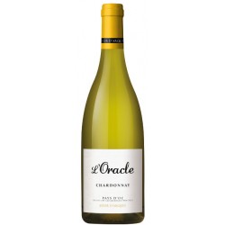 Bouteille de vin L'ORACLE Chardonnay Sieur d'Arques Le Vin du Sud