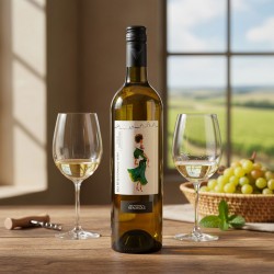 Bouteille de vin Des filles dans le vent Sauvignon - Cave Vendéole