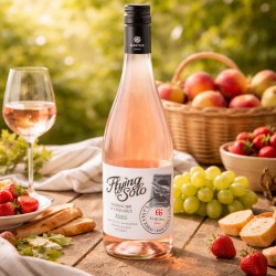 Bouteille flying vin rose Domaine Gayda