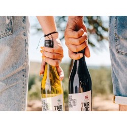 Deux bouteilles T'AIR D'OC syrah rouge - Domaine gayda