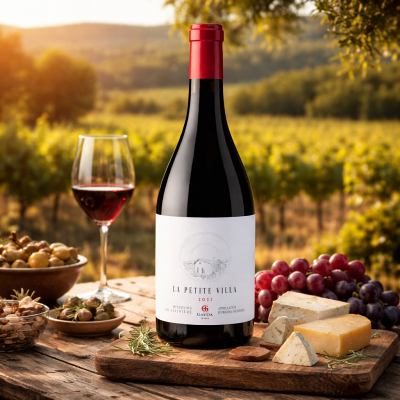 La Petite Villa vin rouge BIO - Domaine Gayda